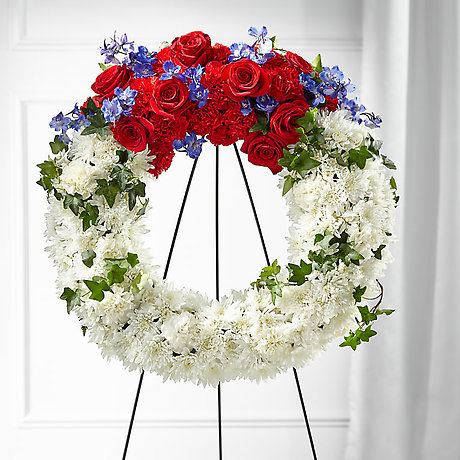 Patriotic Passion Wreath