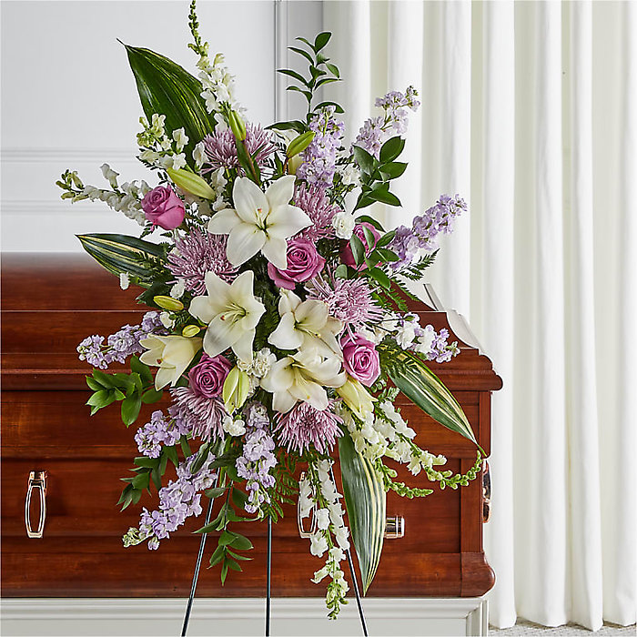 Grateful Hearts Standing Spray
