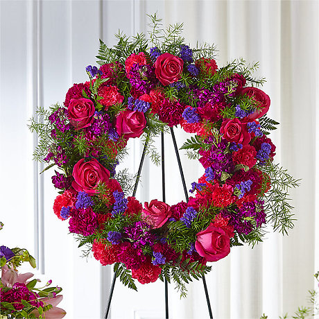 Calming Colors Wreath
