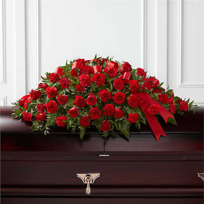Tribute of Life Casket Spray