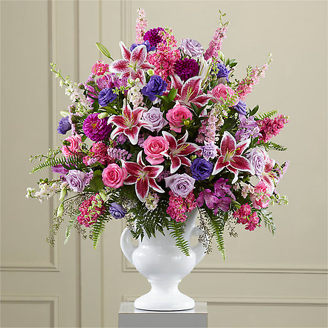 Peaceful Tribute Arrangement